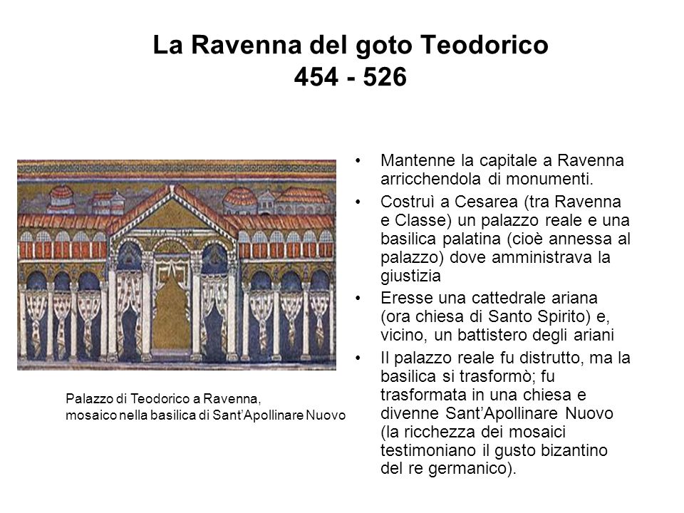 La Ravenna del goto Teodorico
