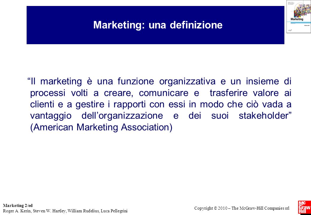 Marketing: una definizione