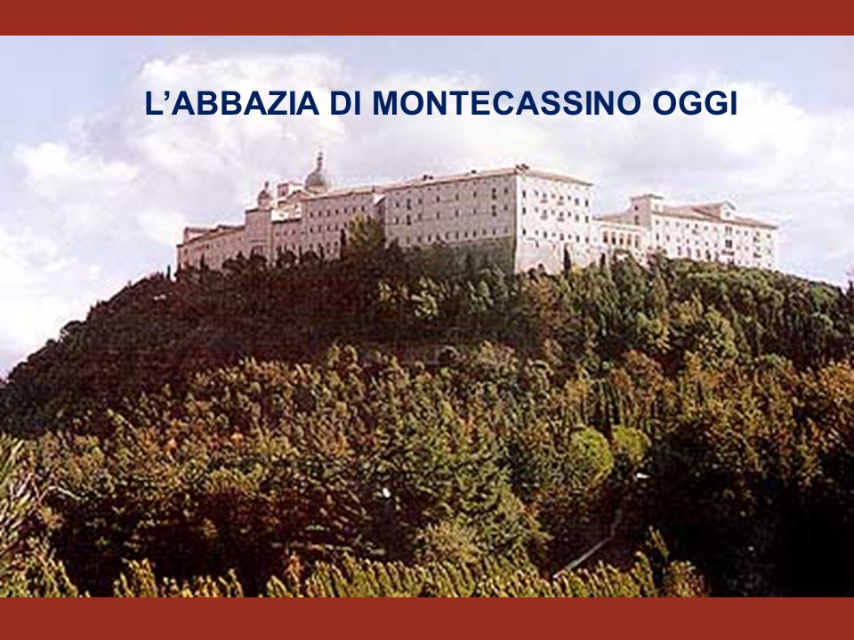 SAN BENEDETTO DA NORCIA Monastero di Montecassino