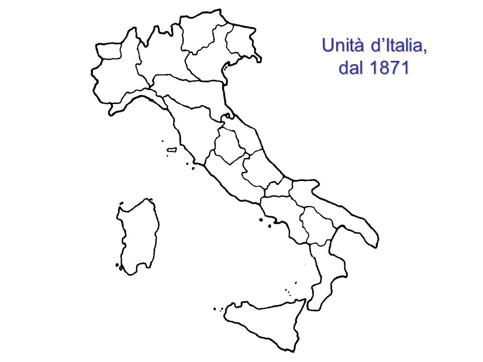 Unità d’Italia, dal 1871