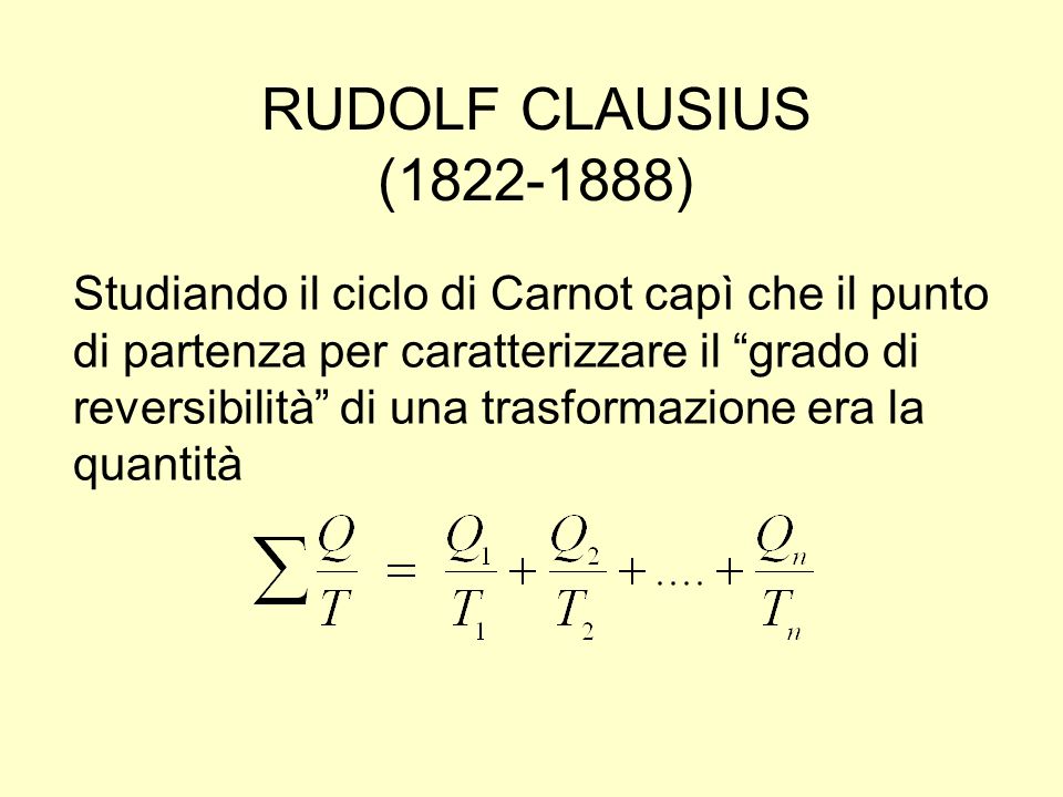 RUDOLF CLAUSIUS ( )