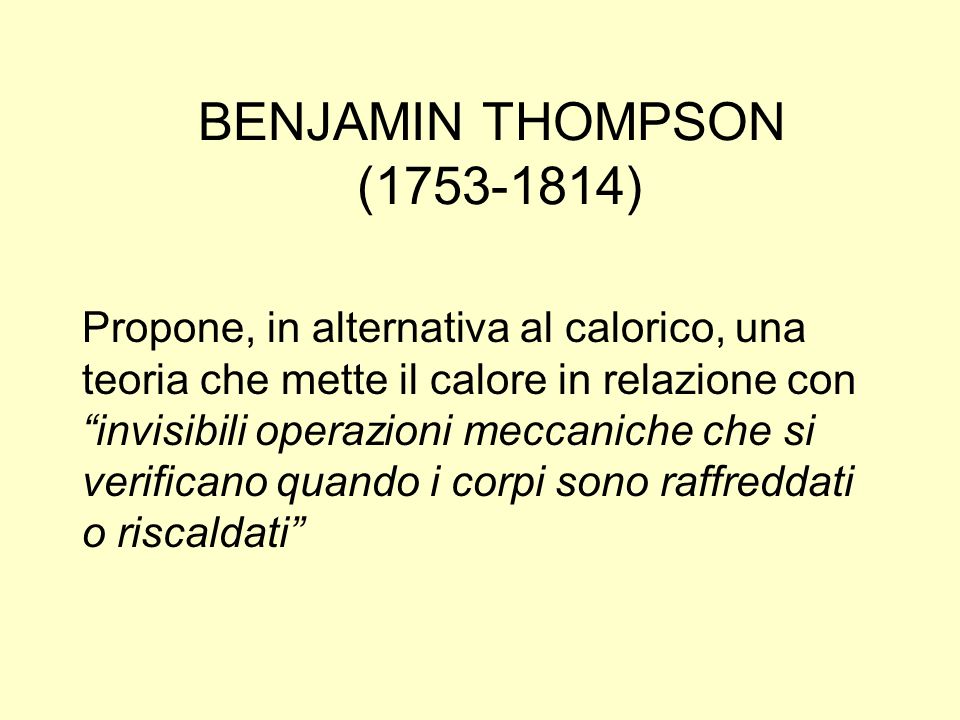 BENJAMIN THOMPSON ( )