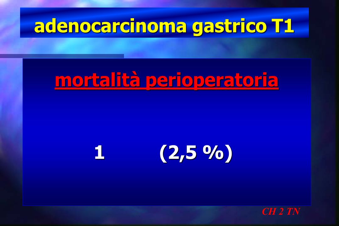 adenocarcinoma gastrico T1