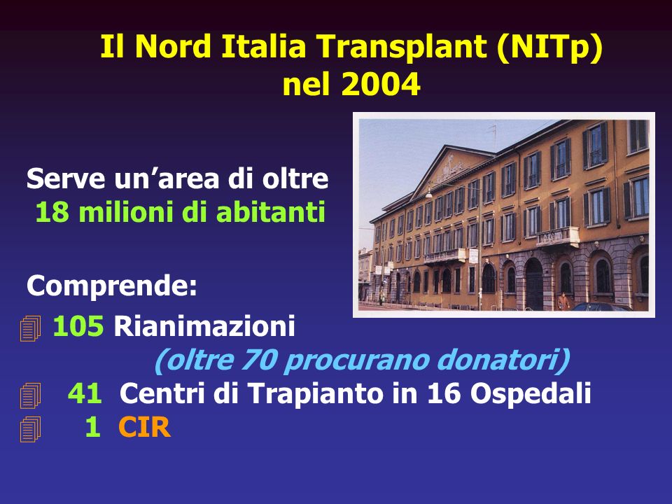 Il Nord Italia Transplant (NITp)
