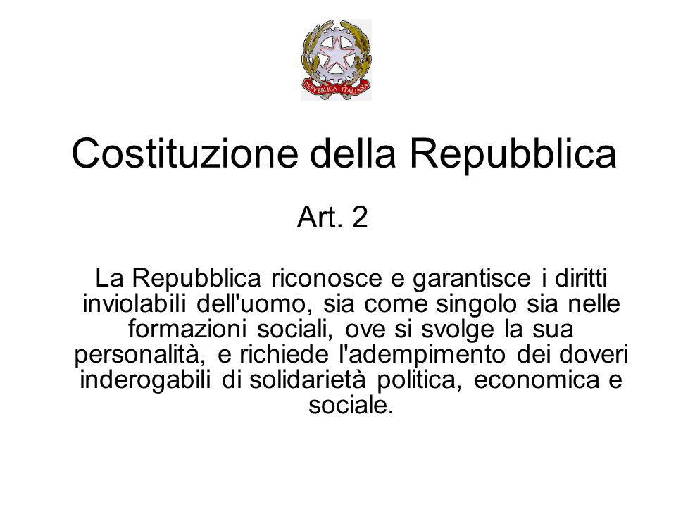 Costituzione della Repubblica