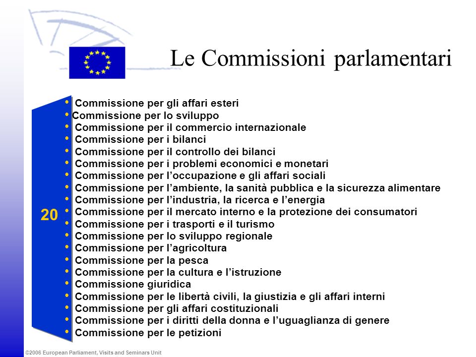 Le Commissioni parlamentari