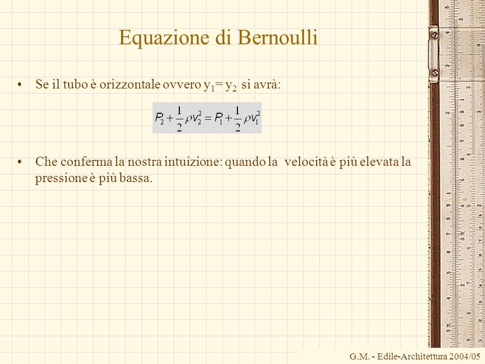 Equazione di Bernoulli