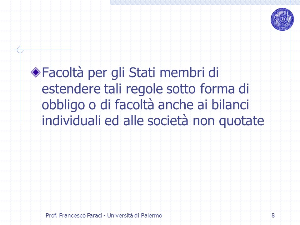 Prof. Francesco Faraci - Università di Palermo