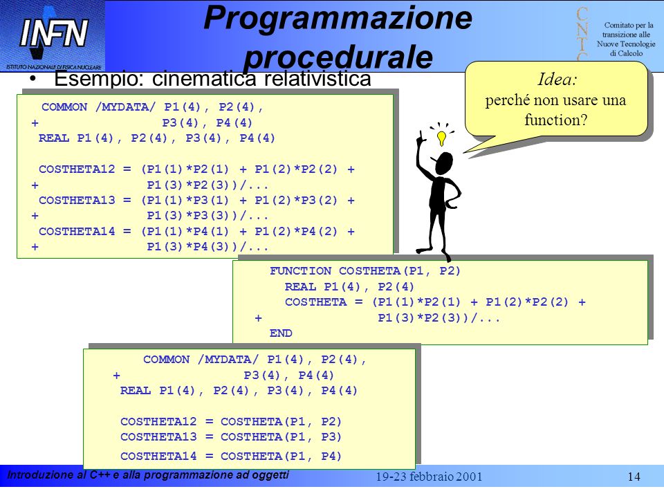 Programmazione procedurale