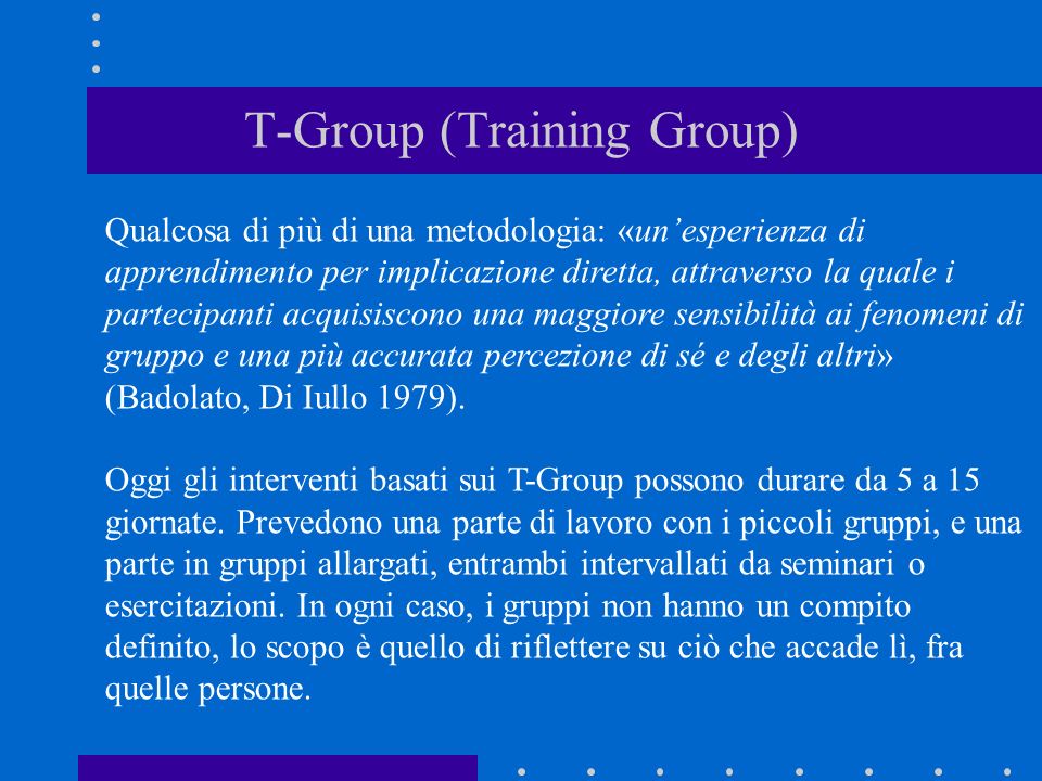 T-Group (Training Group)