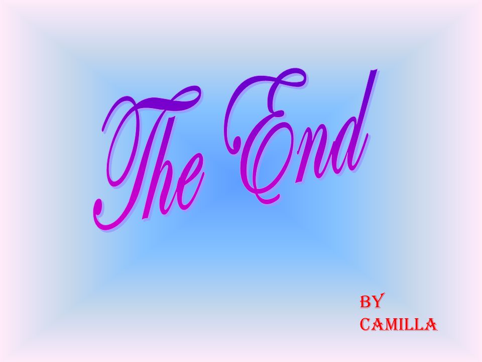 The End By Camilla