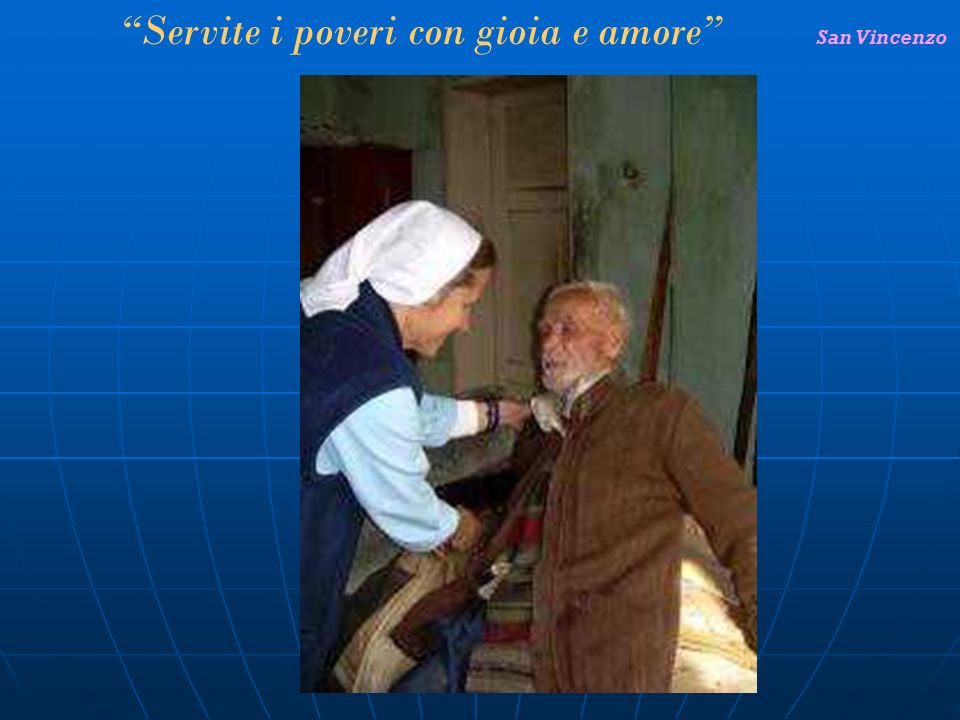 Servite i poveri con gioia e amore San Vincenzo
