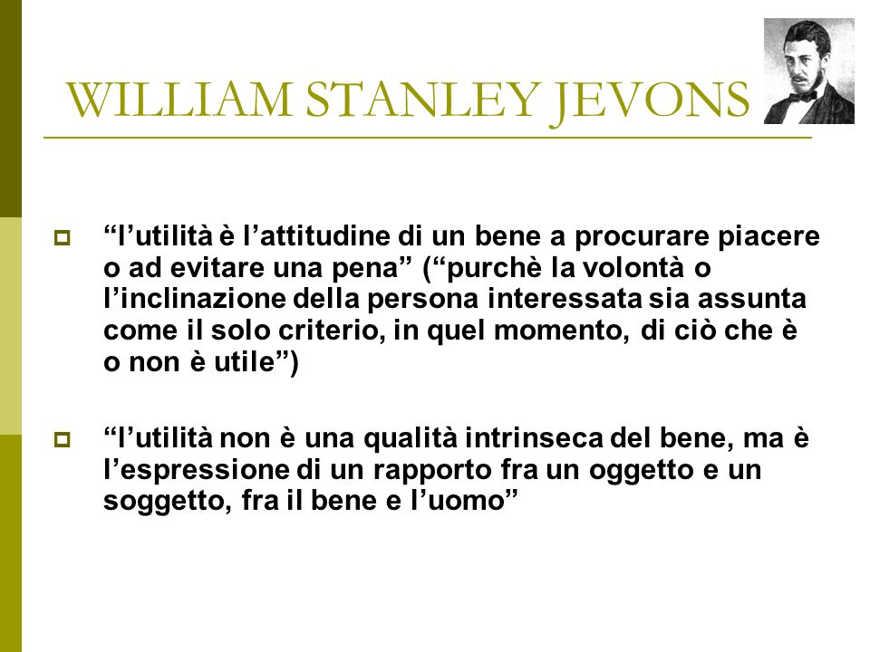 WILLIAM STANLEY JEVONS