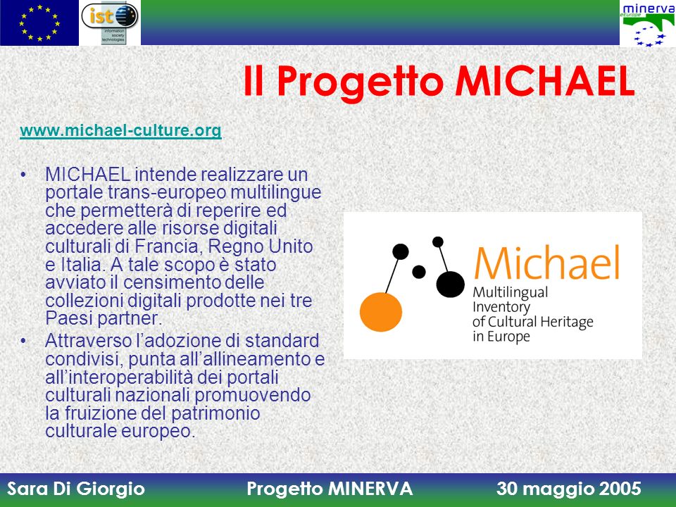 Il Progetto MICHAEL