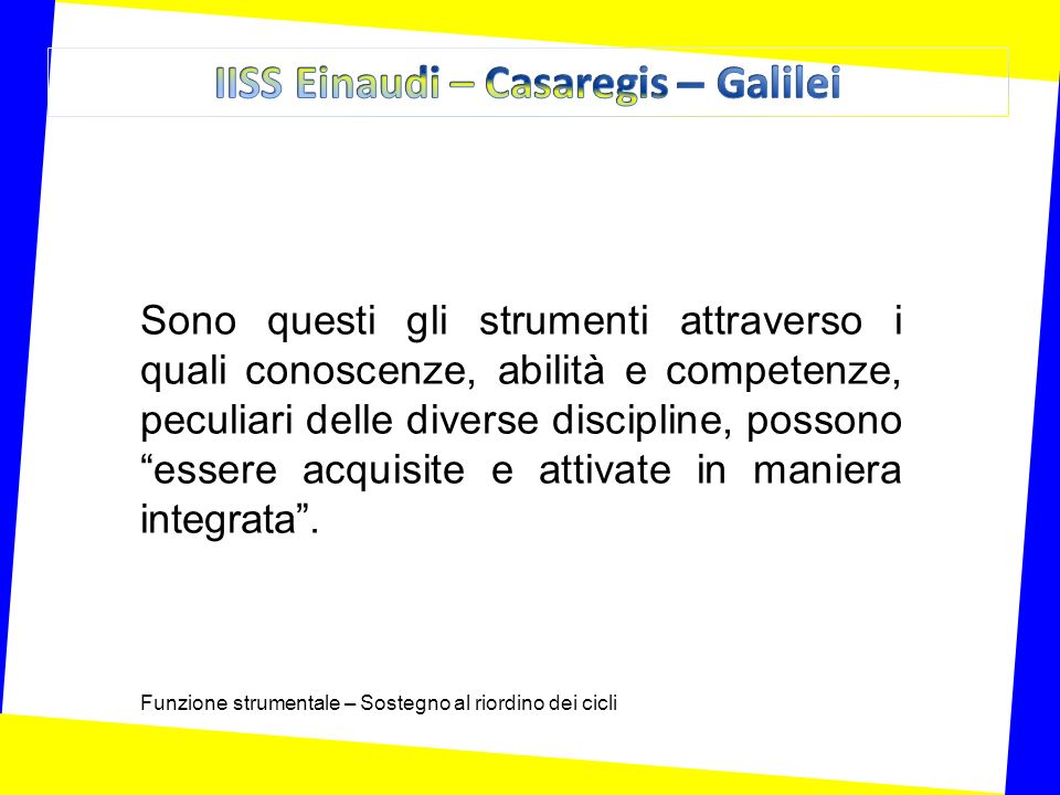 IISS Einaudi – Casaregis – Galilei