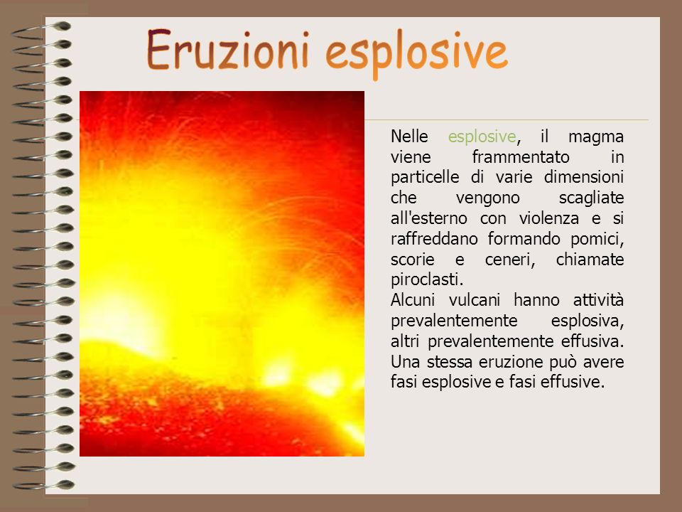 Eruzioni esplosive
