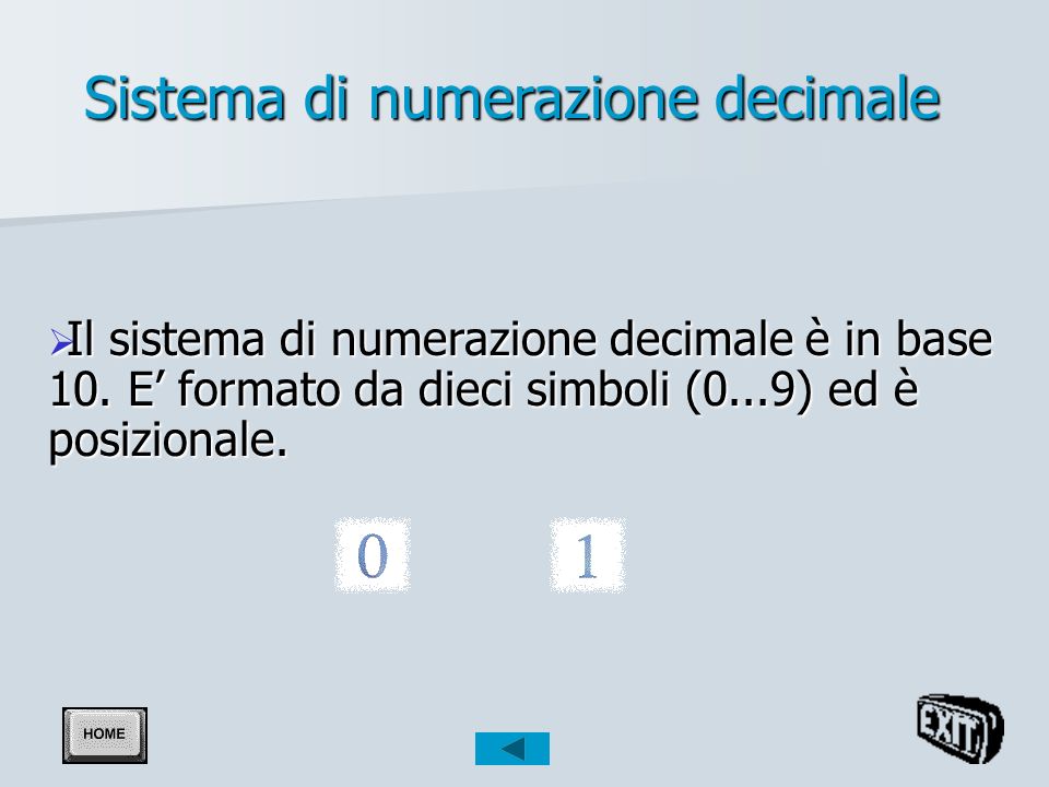 Sistema di numerazione decimale