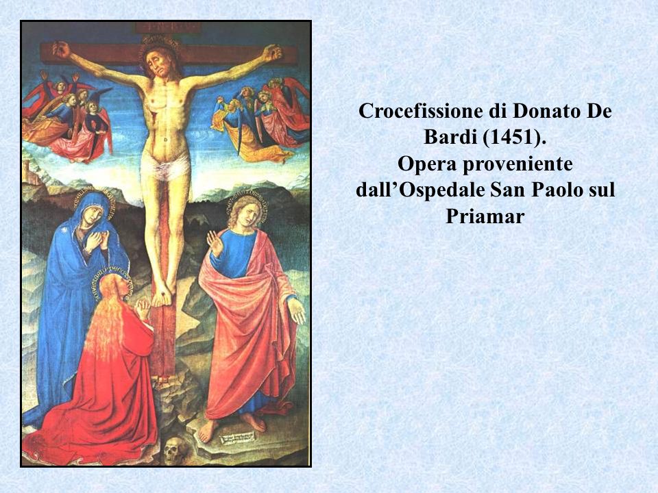 Crocefissione di Donato De Bardi (1451)