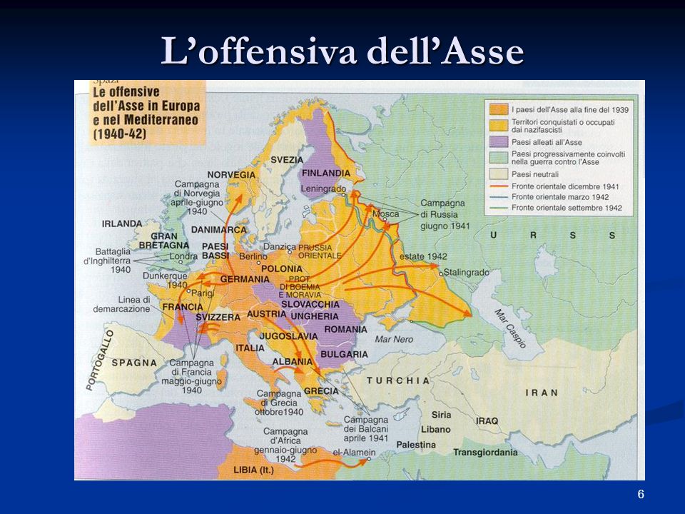 L’offensiva dell’Asse