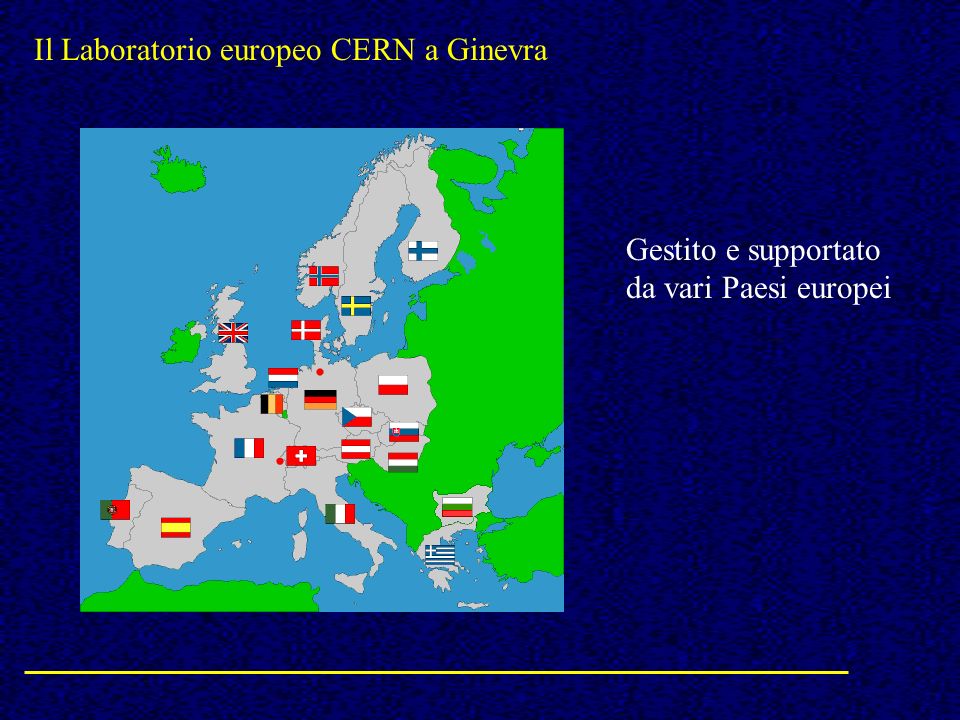 Il Laboratorio europeo CERN a Ginevra