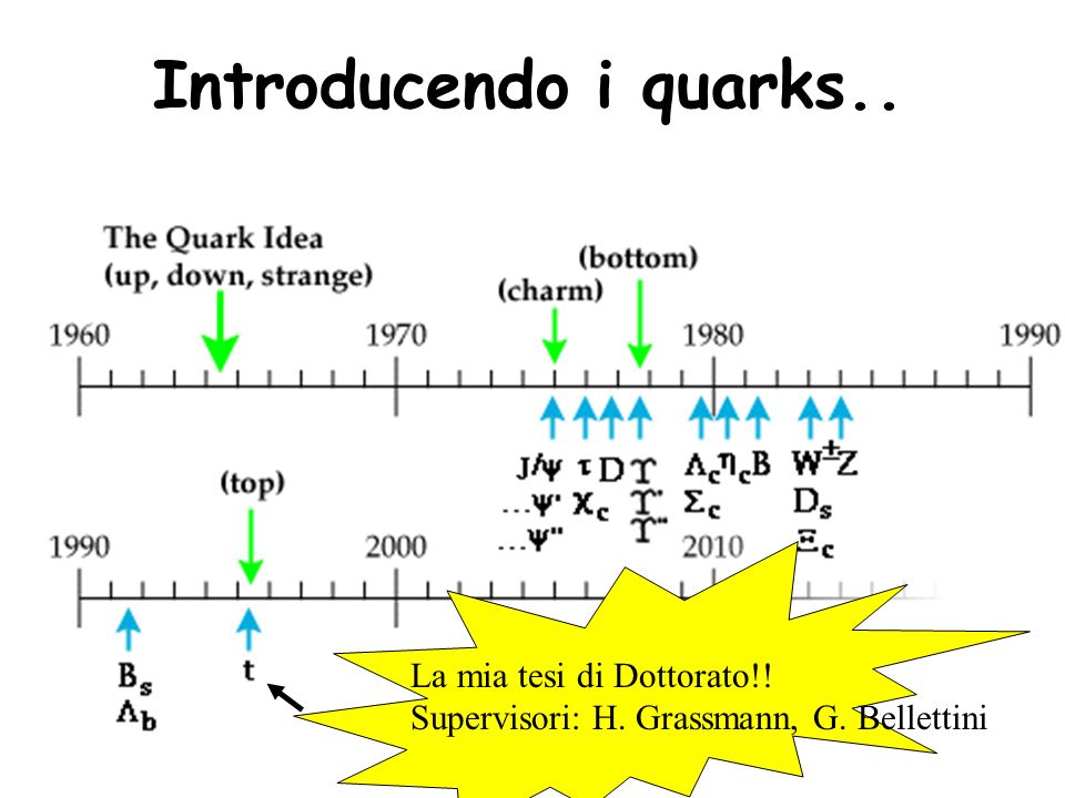 Introducendo i quarks.. La mia tesi di Dottorato!!