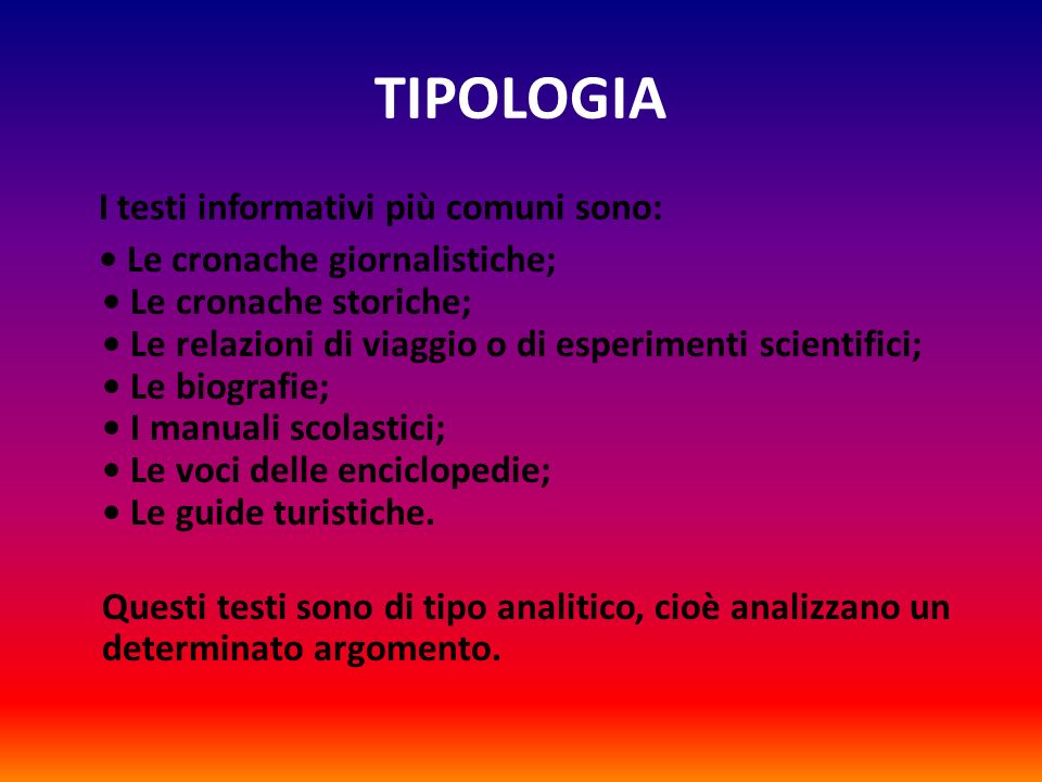 TIPOLOGIA