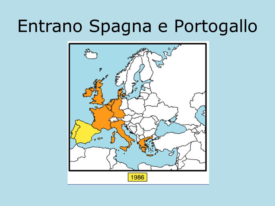 Entrano Spagna e Portogallo