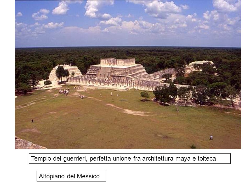 Tempio dei guerrieri, perfetta unione fra architettura maya e tolteca