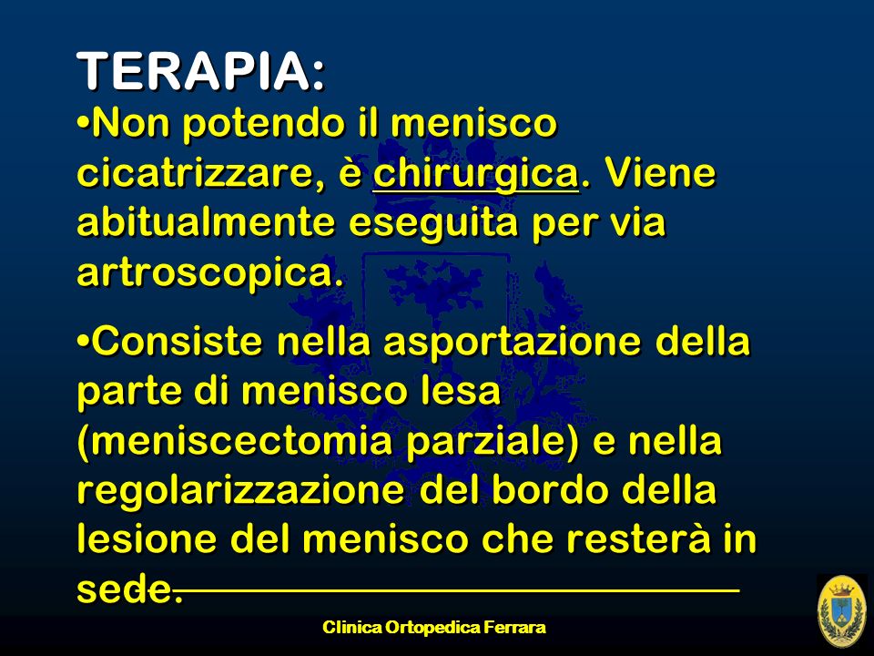Clinica Ortopedica Ferrara