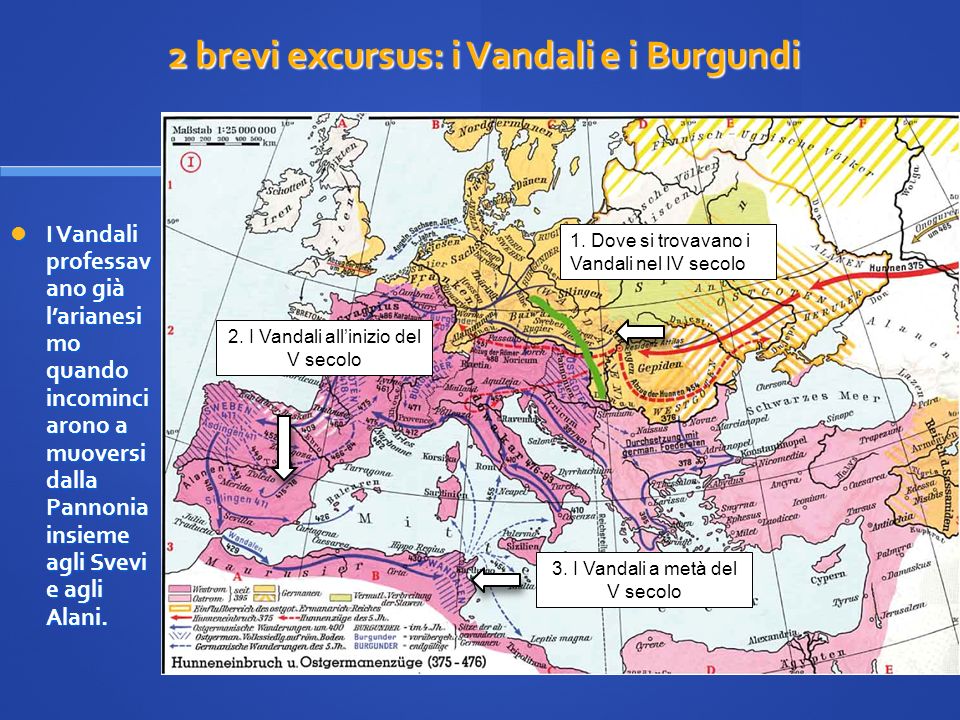 2 brevi excursus: i Vandali e i Burgundi