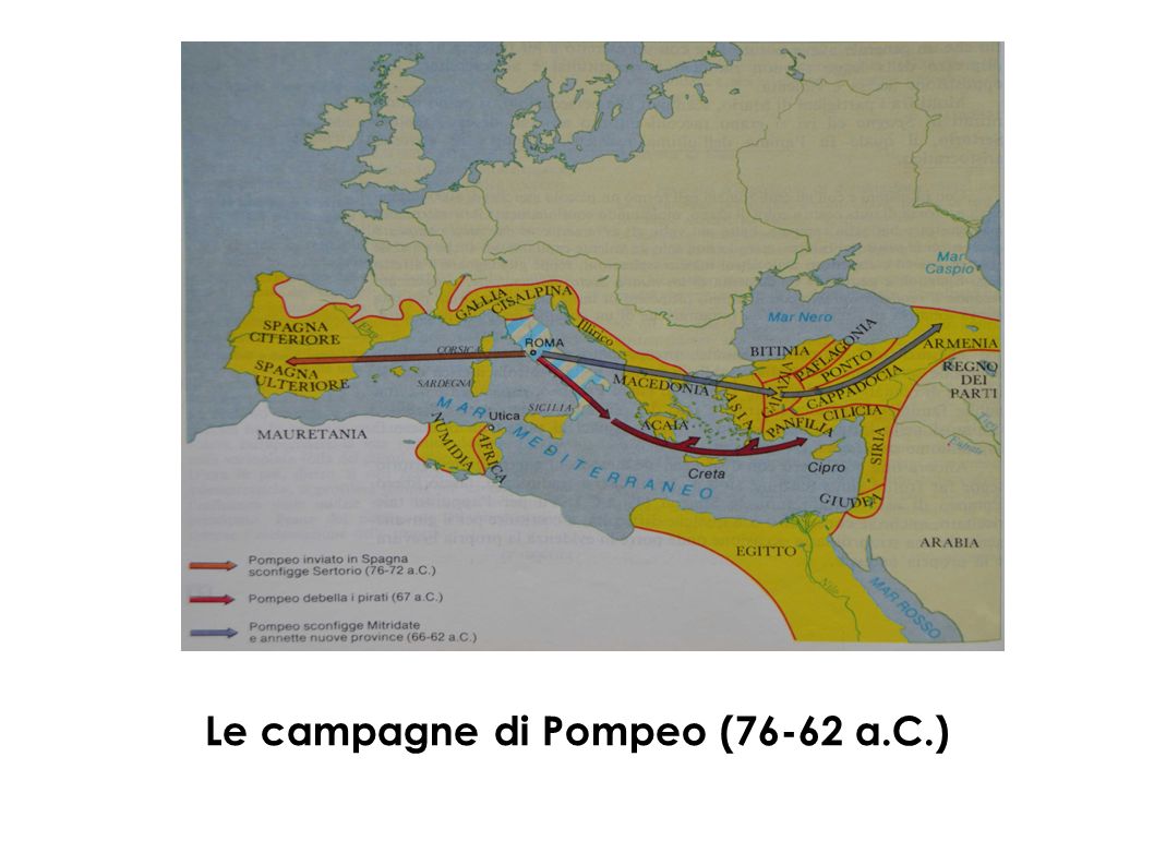 Le campagne di Pompeo (76-62 a.C.)
