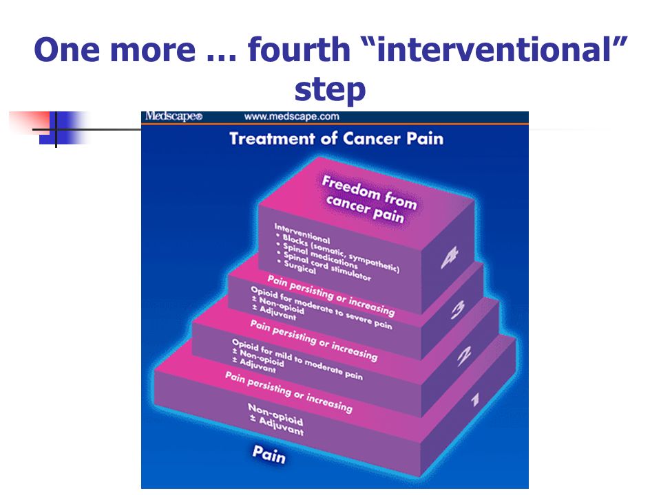 One more … fourth interventional step