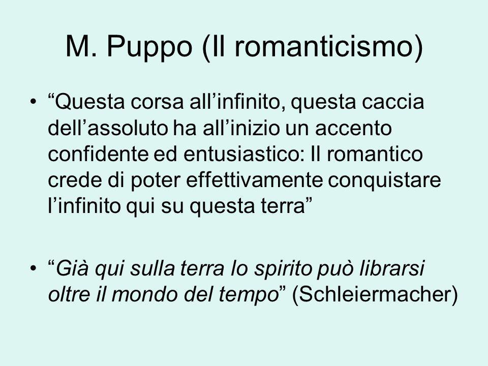 M. Puppo (Il romanticismo)