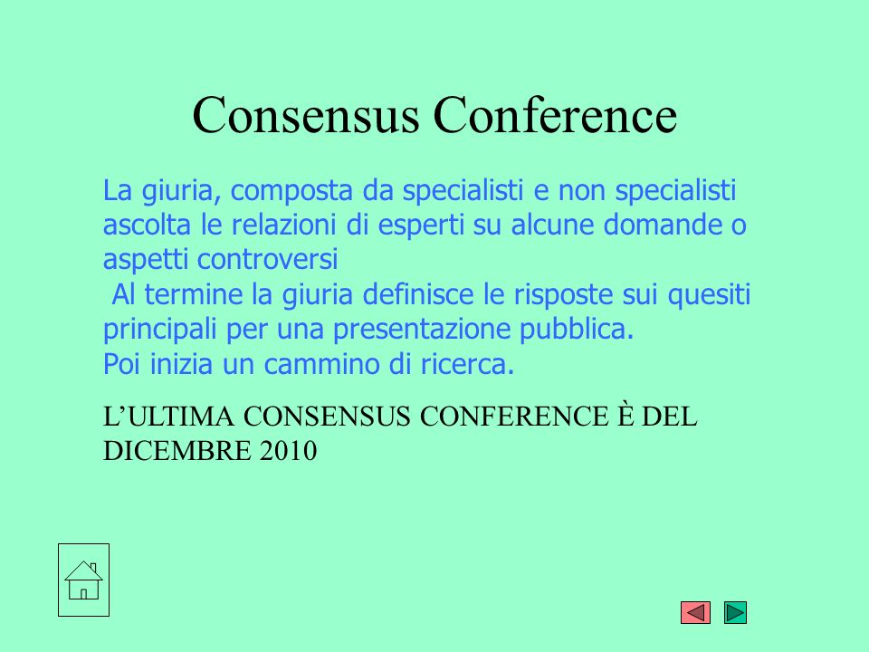 Consensus Conference