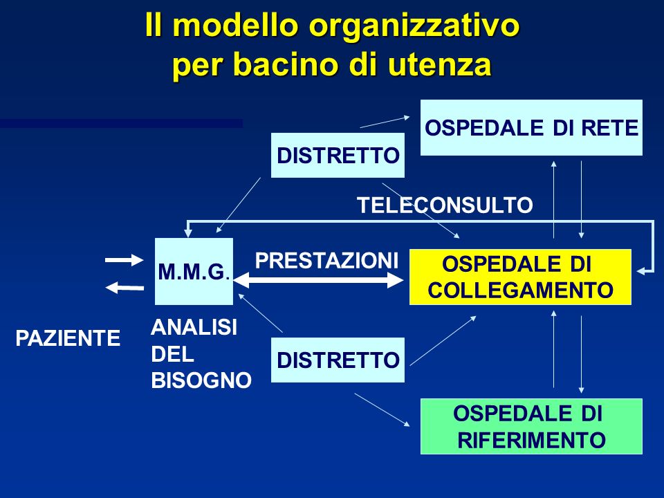 Il modello organizzativo