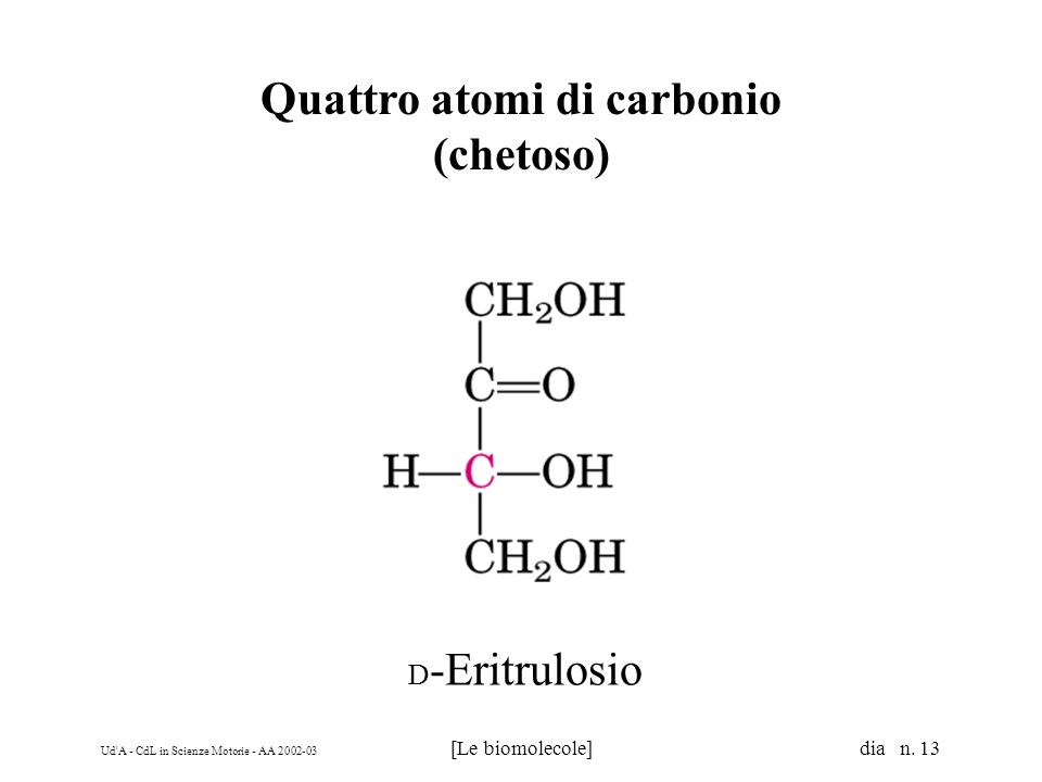 Quattro atomi di carbonio