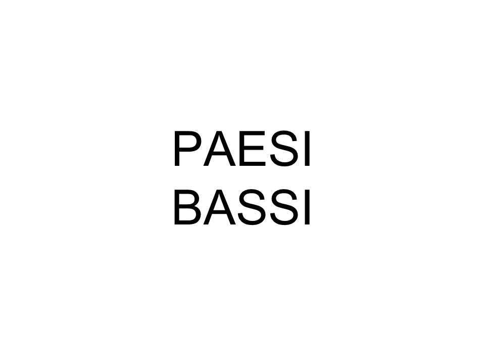 PAESI BASSI