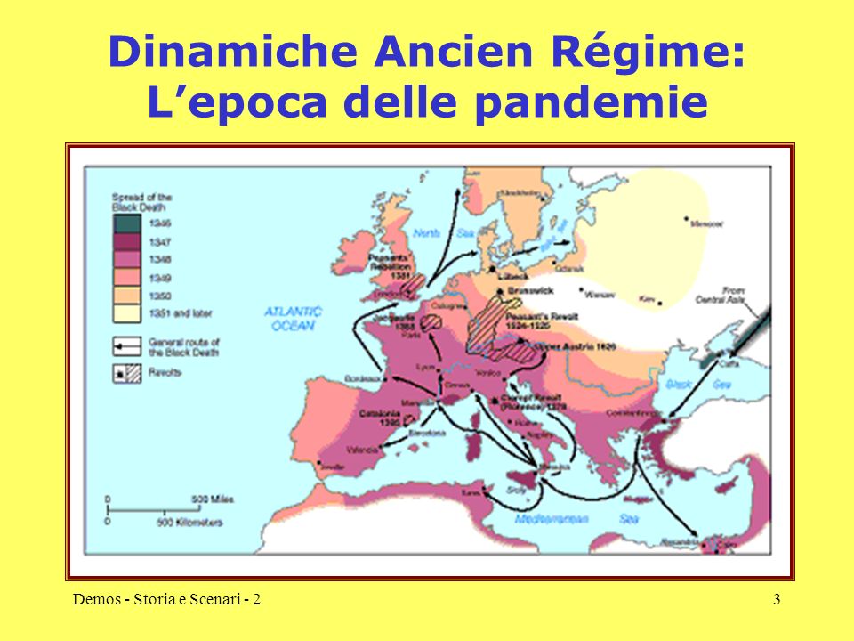Dinamiche Ancien Régime: L’epoca delle pandemie
