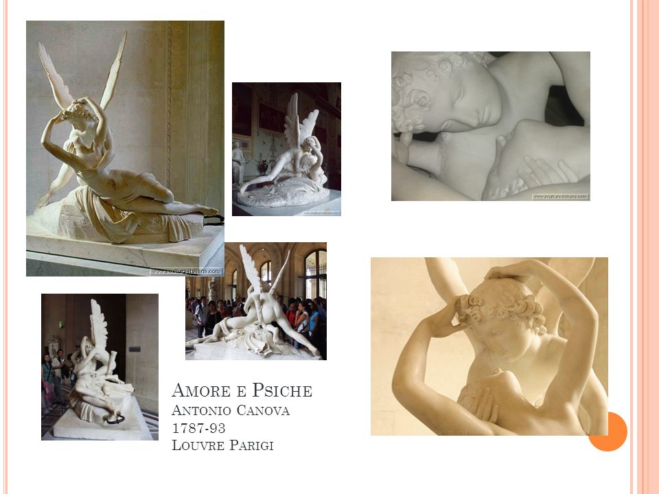 Amore e Psiche Antonio Canova Louvre Parigi