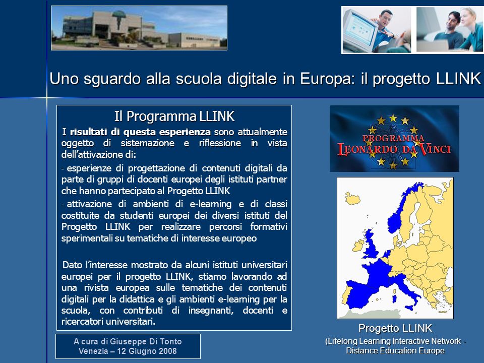 (Lifelong Learning Interactive Network - Distance Education Europe