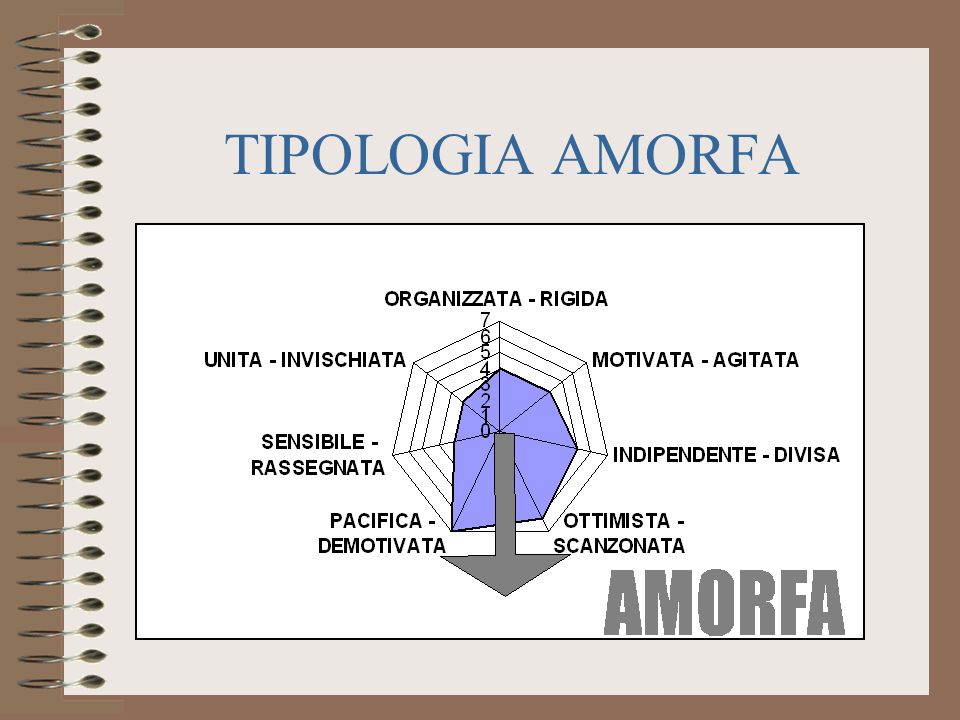 TIPOLOGIA AMORFA