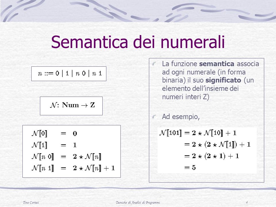 Semantica dei numerali