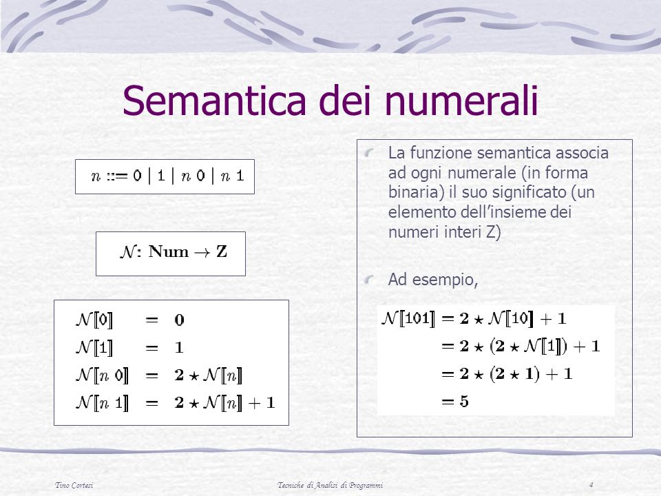 Semantica dei numerali