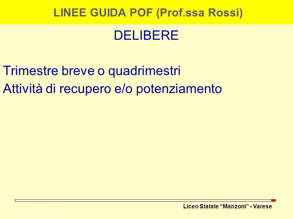 LINEE GUIDA POF (Prof.ssa Rossi)