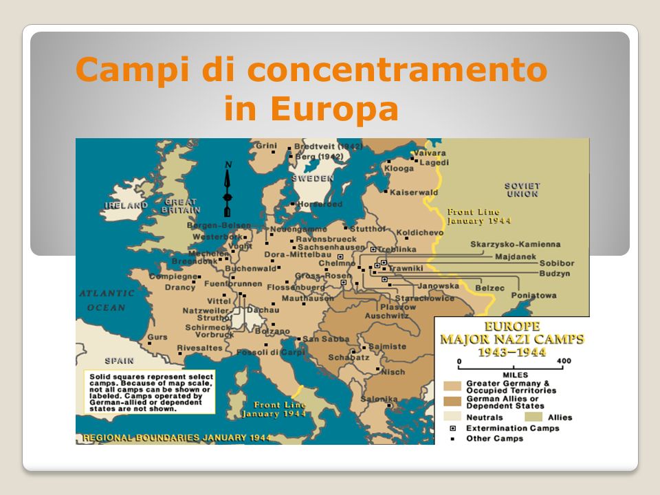 Campi di concentramento in Europa