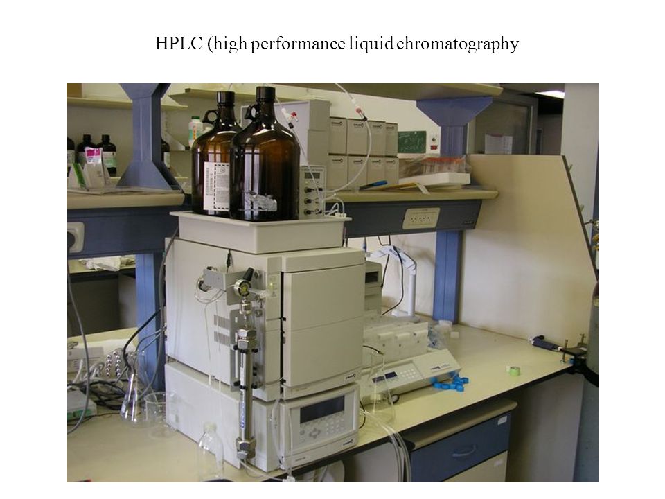 HPLC (high performance liquid chromatography
