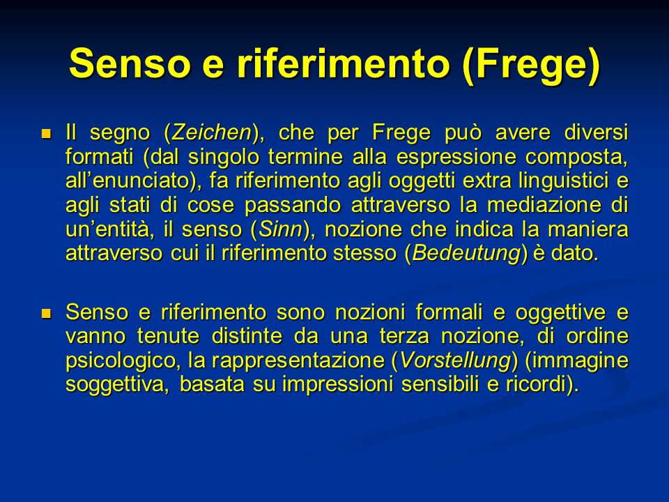 Senso e riferimento (Frege)
