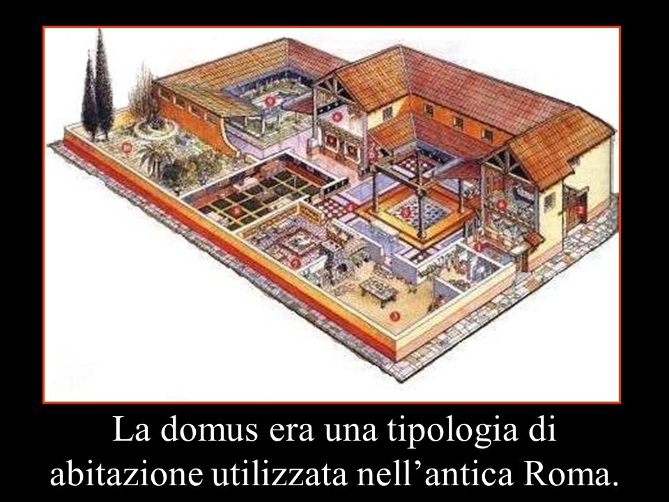 La domus era una tipologia di abitazione utilizzata nell’antica Roma.