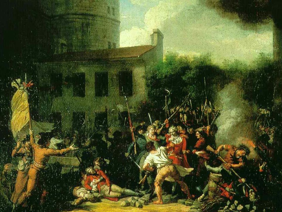 Charles Thévenin (1764–1838) La prise de la Bastille, 1793.