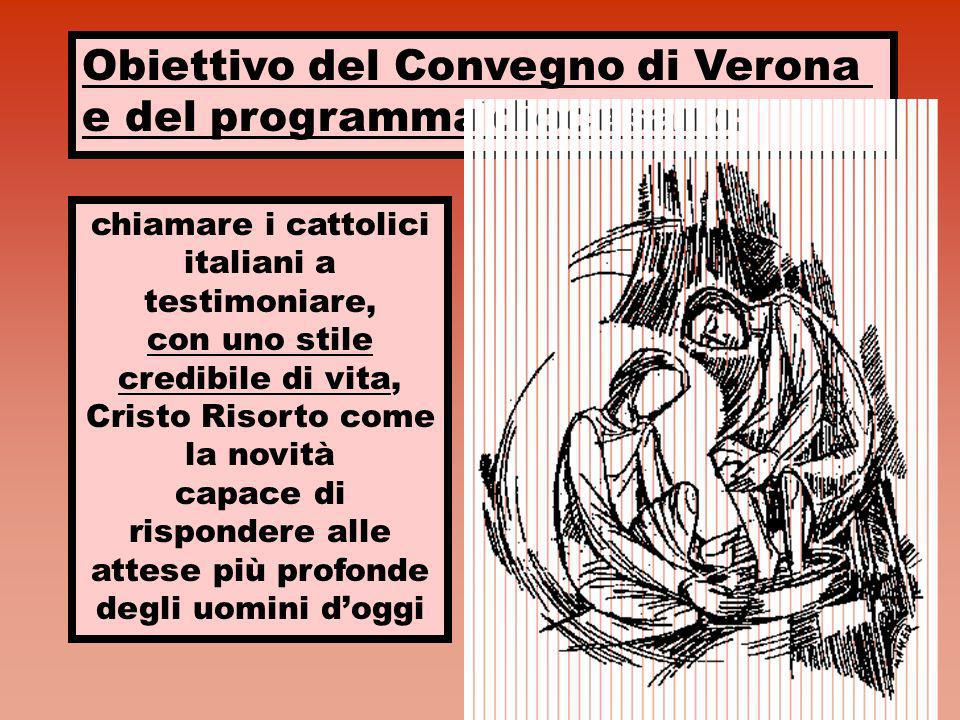 Obiettivo del Convegno di Verona e del programma diocesano:
